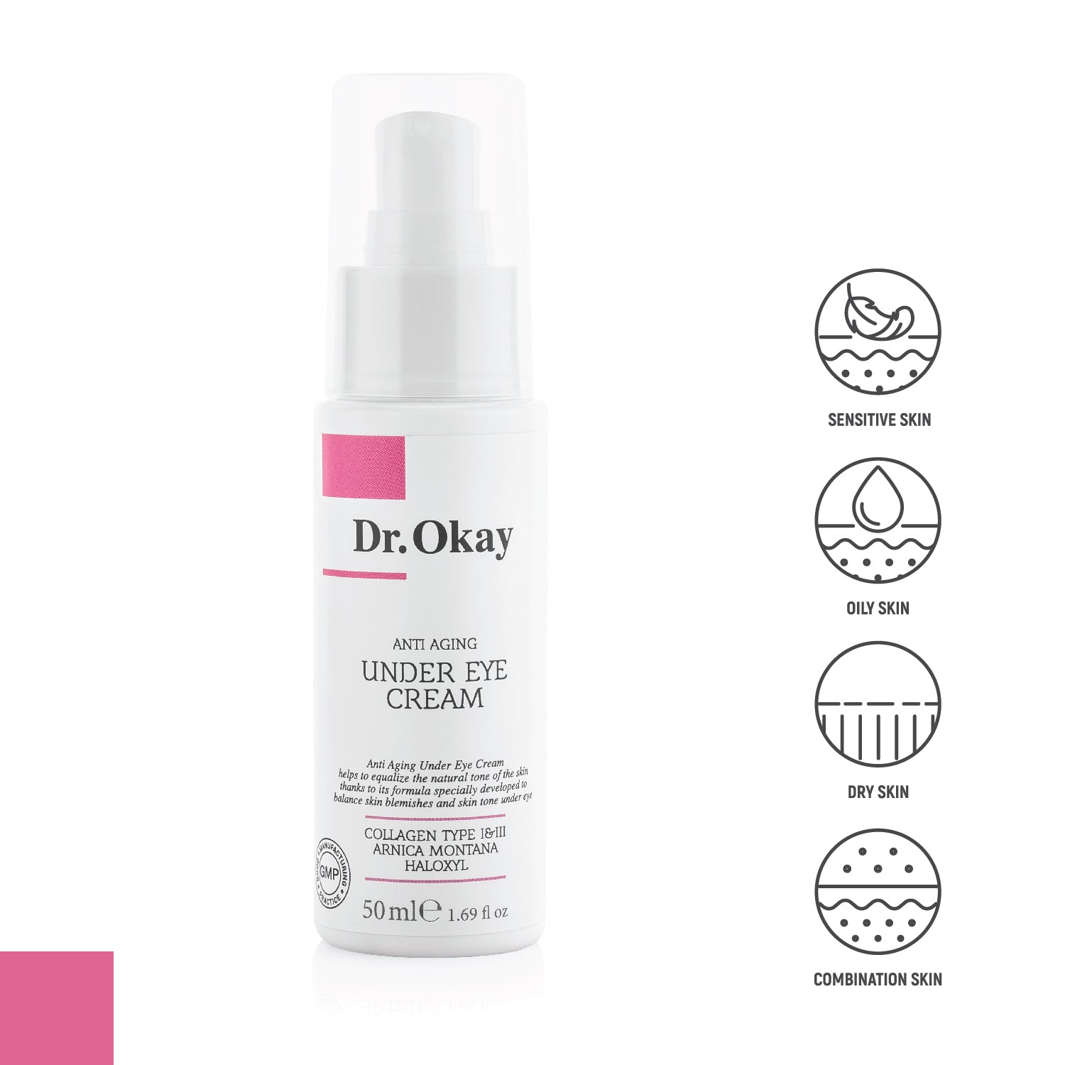 Cremă Anti-Aging pentru Ochi – Cearcăne Reduse & Efect Lifting Vizibil