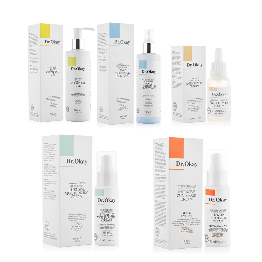 Set Ten Gras &amp; Exces de Sebum