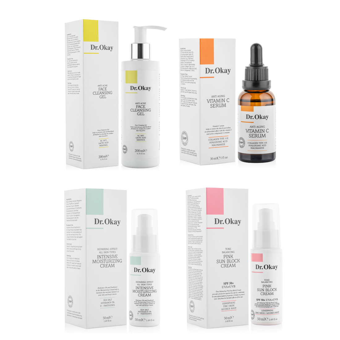 Set Glow &amp; Luminozitate