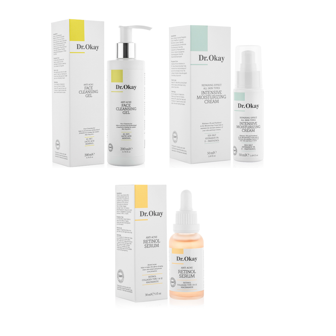 Set Retinol – Rutina de Seară