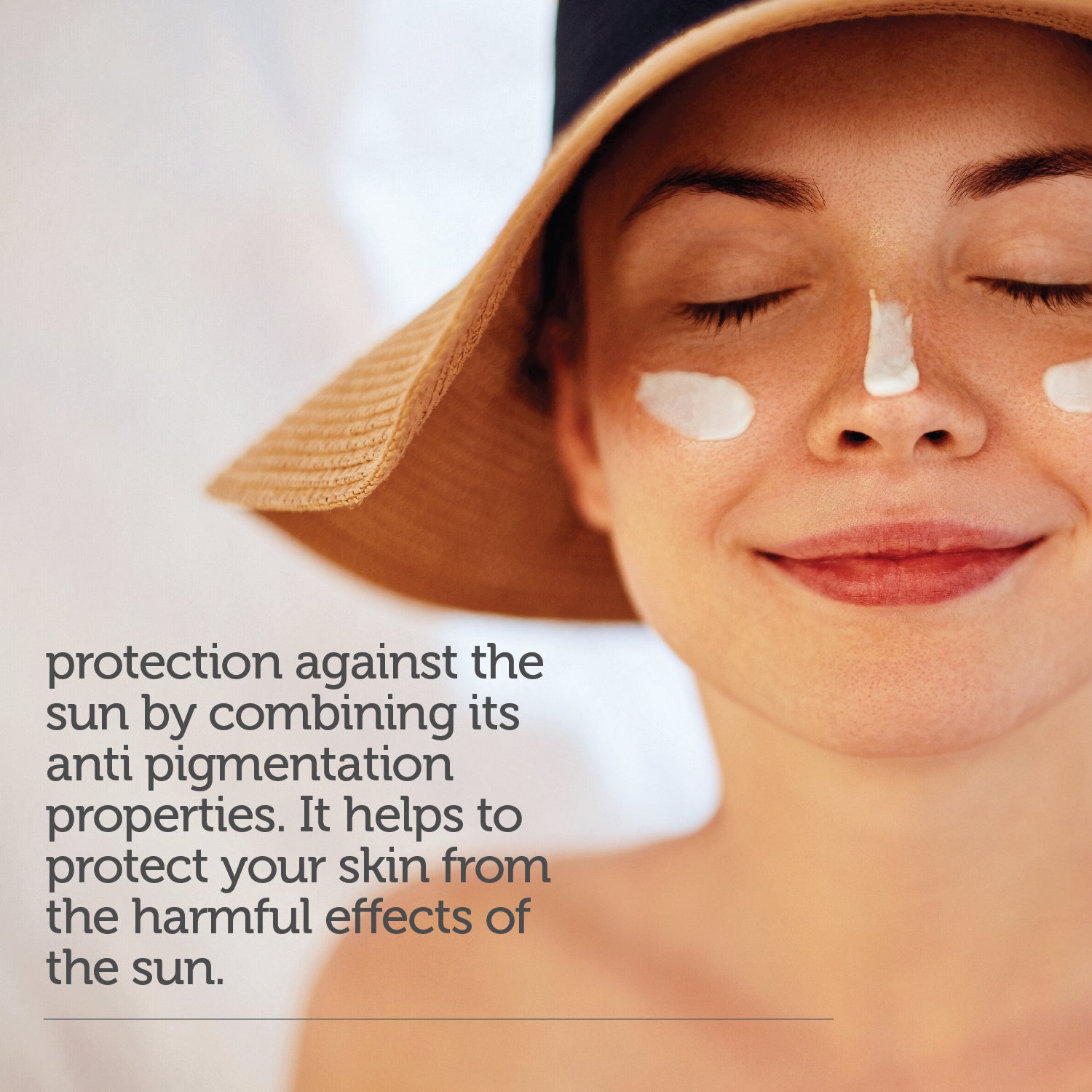 Cremă de Protecție Solară Roz - Pentru Echilibru Tonal, SPF 50+ cu Protecție UVA/UVB