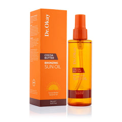 Ulei de Bronzare cu Cacao – Efect Rapid de Bronz & Piele Aurie