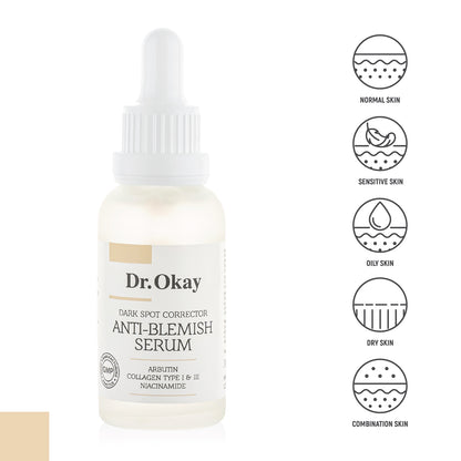 Corrective Cream for Dark Spots and Blemishes with Arbutin, Lumisphere and Collagen Type I &amp;amp; III