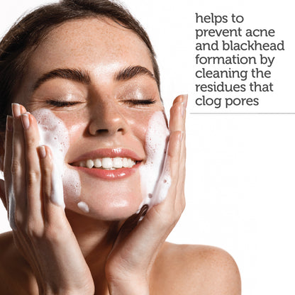Gel Facial de Curățare Anti-Acnee cu acid lactic și mentol